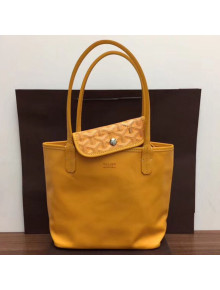 Goyard Reversible Mini Shopping Tote Bag Yellow 2019