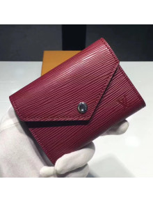  Louis Vuitton Epi Leather Victorine Wallet M62171 Fuchsia 2017