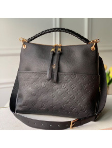 Louis Vuitton Maida Hobo Bag in Black Monogram Leather M45522 2020