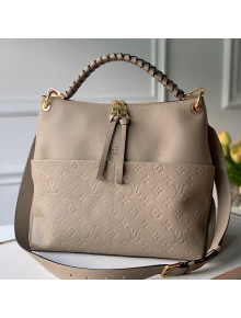 Louis Vuitton Maida Hobo Bag in Beige Monogram Leather M45522 2020