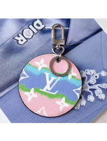 Louis Vuitton LV Escale Key Holder and Bag Charm M69272 Pink 2020