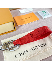Louis Vuitton Harness Monogram Leather Bag Charm and Key Holder Red 2021