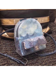Chanel Sequins Waterfull Backpack Bag A57418 2018 