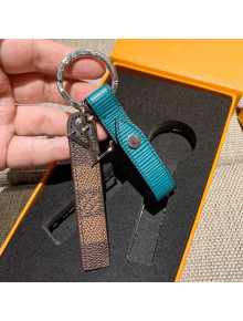 Louis Vuitton Belt Tab Epi Bag Charm and Key Holder Green 2021