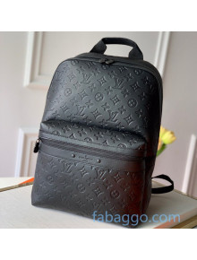 Louis Vuitton Men's Sprinter Backpack in Monogram Embossed Leather M44727 Black 2020