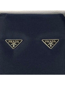 Prada Symbole Stud Earrings Black 2021