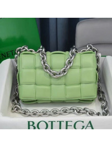 Bottega Veneta The Chain Cassette Cross-body Bag Light Green 2021