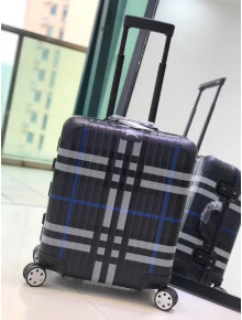 Rimowa X Burberry 22 Inche Luggage Blue/Black 2018