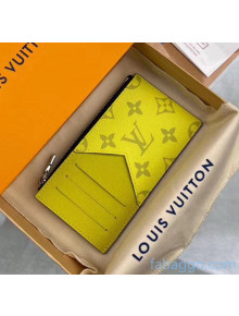 Louis Vuitton Taiga Cowhide Coin Card Holder M30320 Yellow 2020