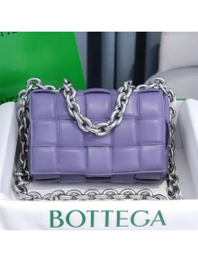 Bottega Veneta The Chain Cassette Cross-body Bag Lavender Purple 2021