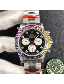 Rolex Rainbow Watch Silver 2021
