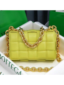 Bottega Veneta The Chain Cassette Cross-body Bag Yellow 2021