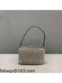 Alexander Wang Crystal Mini Top Handle Bag Black 2021 3026