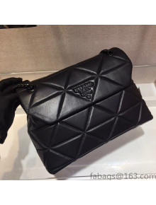 Prada Large Nappa Leather Prada Spectrum Bag 1BD231 Black 2022