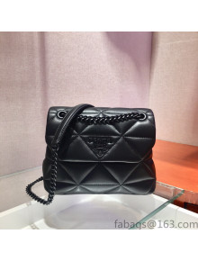 Prada Small Nappa Leather Prada Spectrum Bag 1BD232 Black 2022