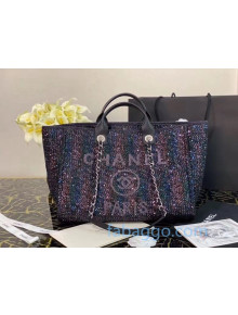 Chanel Deauville Sequins Large Shopping Bag A66941 Black/Multicolor 2020