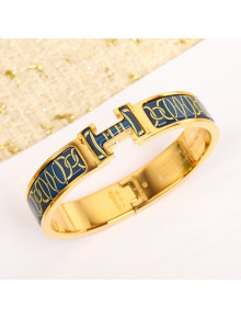 Hermes Clic Bracelet HB012012 Blue 2022