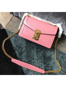 Miu Miu Mardars Leather Shoulder Bag 5BD083 Pink 2020