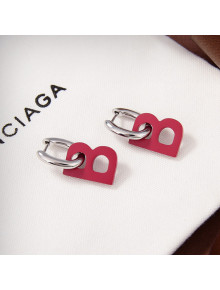 Balenciaga Earrings BE2212107 Silver/Deep Red 2022