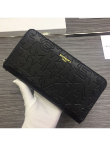 Givenchy Zip Long Wallet Black 2021 03