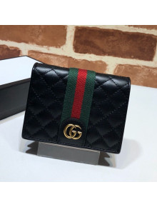 Gucci Ophidia Leather Wallet 536453 Black 2020