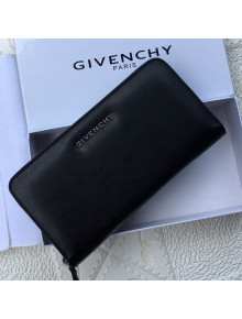Givenchy Zip Long Wallet Black 2021 05