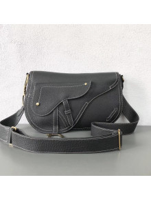 Dior Saddle Shoulder Bag in Calfskin Black 2019