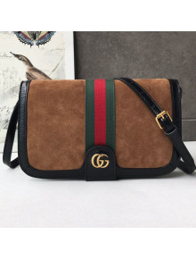 Gucci Ophidia Suede Messenger Shoulder Bag 548304 Brown 2018