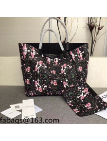 Givenchy Flora Print Calfskin Tote Bag 38cm 8841 10
