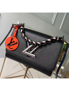 Louis Vuitton Twist MM Bag In Epi Leather M53921 Black 2020 