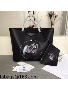 Givenchy Black Calfskin Tote Bag 38cm 8841 15