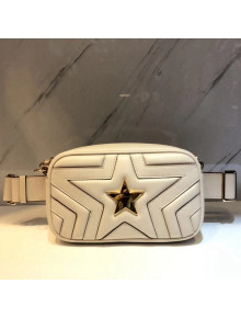 Stella McCartney Quilted Alter-Nappa Stella Star Belt Bag Off-white 2018