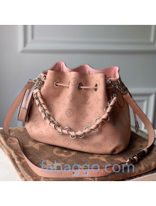 Louis Vuitton Mahina Muria Bucket Bag in Monogram Perforated Calfskin M55798 Pink 2020
