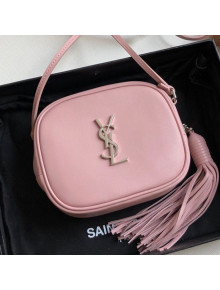 Saint Laurent Blogger Calfskin Mini Camera Shoulder Bag 425317 Pink 2019