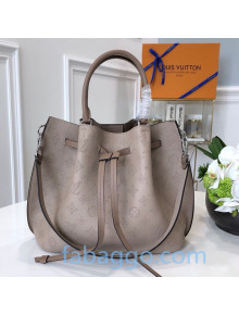 Louis Vuitton Mahina Girolata Bag in Monogram Perforated Calfskin M54403 Gray 2020 