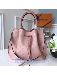 Louis Vuitton Mahina Girolata Bag in Monogram Perforated Calfskin M54401 Pink 2020 