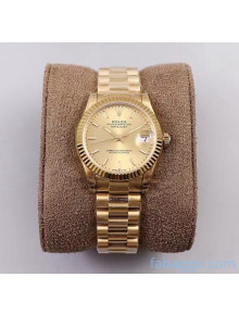 Rolex Datejust Watch 31mm Gold 2021 (Top Quality)