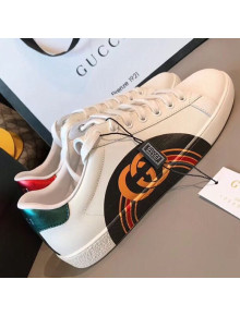 Gucci Ace Sneaker with GG Rainbow White 2019 (For Women and Men)