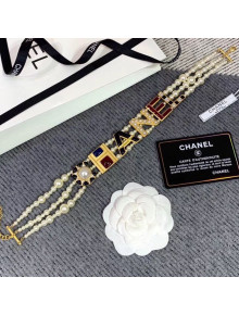 Chanel Wide Choker Necklace AB1954 2019