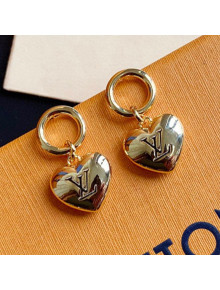 Louis Vuitton Love Earrings Gold 2021 35
