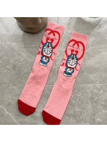 Doraemon x Gucci Socks Pink 2021