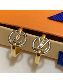 Louis Vuitton LV Hoop Earrings Gold/Silver 2021 41