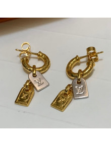 Louis Vuitton Short Earrings Gold/Silver 2021 43
