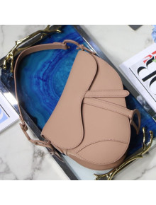 Dior Saddle Bag in Nude Pink Ultramatte Calfskin 2020