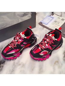 Balenciaga Track-s 3.0 Trainer Sneakers Pink/Red/Black 2020 (For Women and Men)