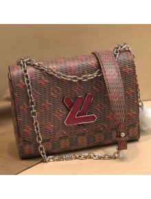 Louis Vuitton Monogram Pop Twist MM Shoulder Bag M55480 Red 2019