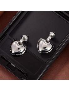 Bottega Veneta Love Earrings Silver 2021 56