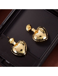 Bottega Veneta Love Earrings Gold 2021 55