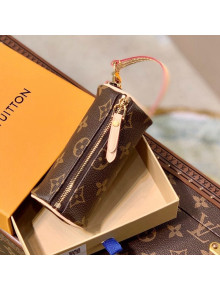 Louis Vuitton Micro Papillon Bag Charm M00354 Monogram Canvas/Pink 2021