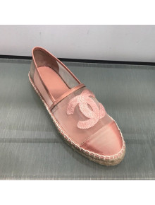 Chanel Mesh Espadrilles G34651 Pink 2019